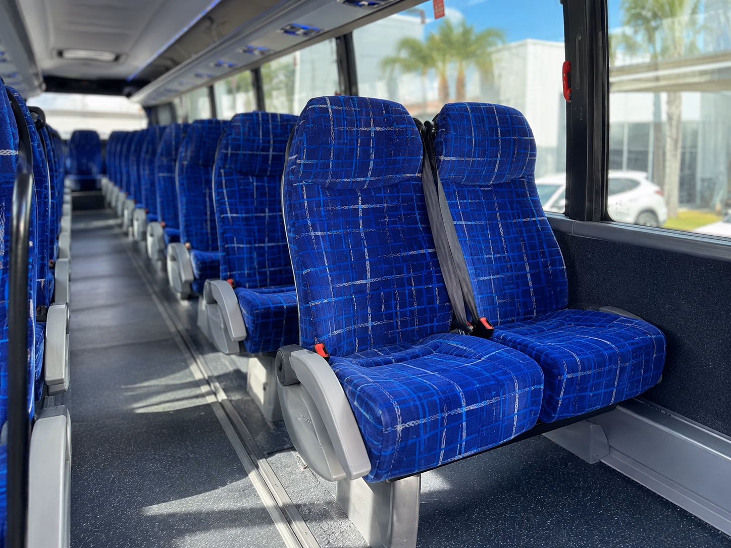 san diego charter bus services interior